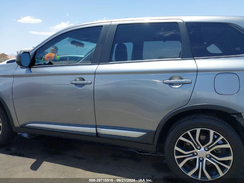 2018 Mitsubishi Outlander Es VIN: JA4AD2A36JZ009256 Lot: 39715916