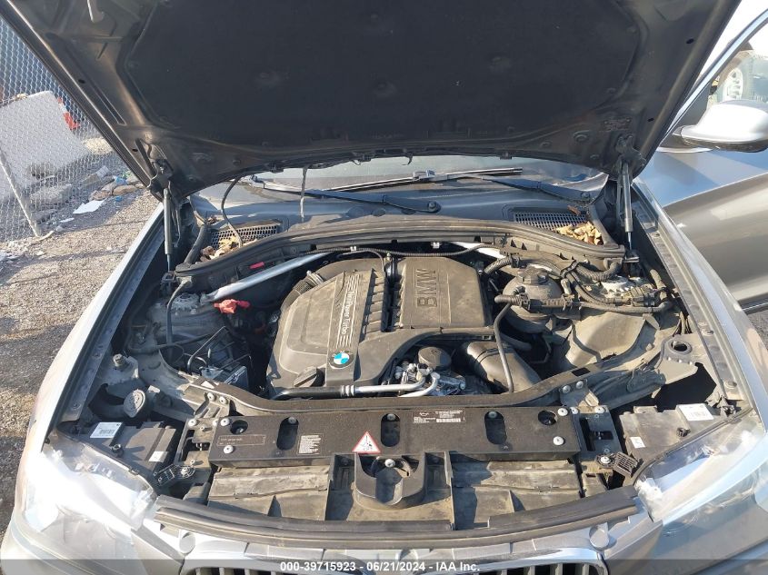 2012 BMW X3 xDrive35I VIN: 5UXWX7C50CL736475 Lot: 39715923