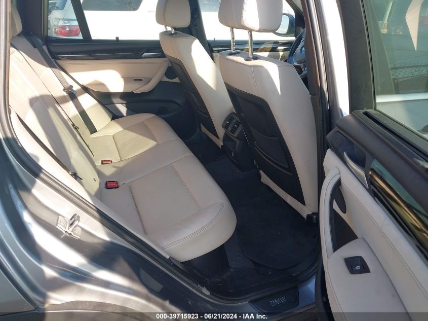 2012 BMW X3 xDrive35I VIN: 5UXWX7C50CL736475 Lot: 39715923