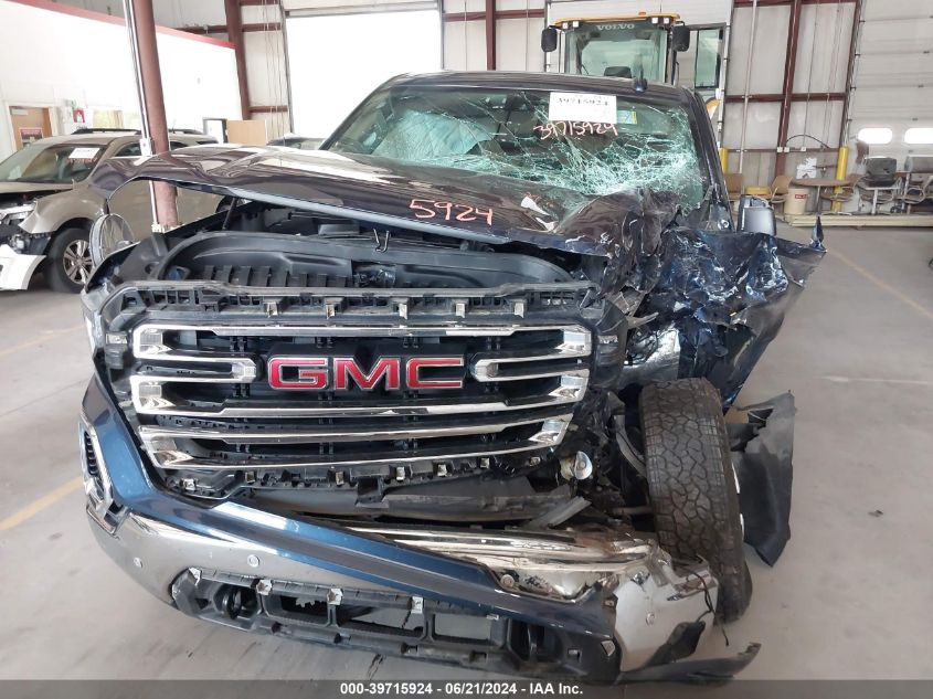 2021 GMC Sierra 1500 4Wd Short Box Slt VIN: 1GTU9DEL2MZ172579 Lot: 39715924