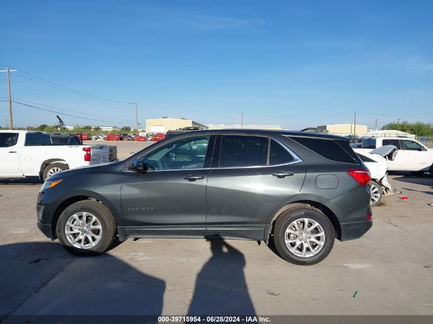 2020 Chevrolet Equinox Fwd Lt 1.5L Turbo VIN: 2GNAXKEVXL6255483 Lot: 39715954