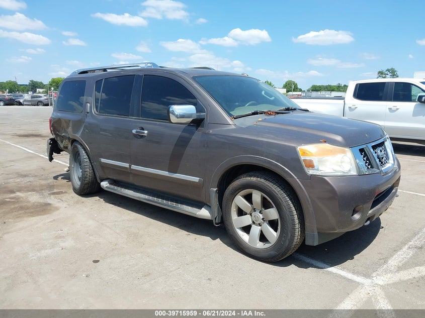 2013 Nissan Armada Sv/Sl/Platinum VIN: 5N1BA0ND0DN600491 Lot: 39715959