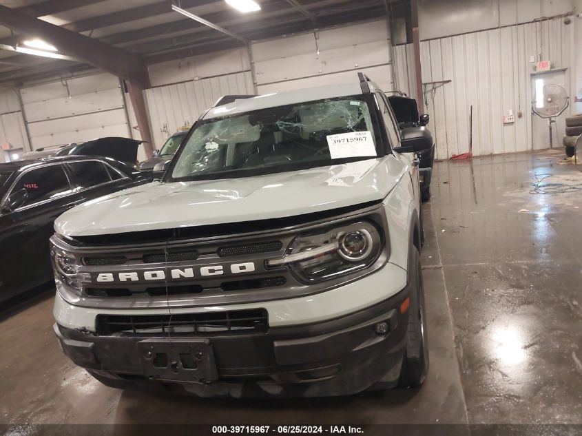 2021 Ford Bronco Sport Big Bend VIN: 3FMCR9B67MRA78611 Lot: 39715967