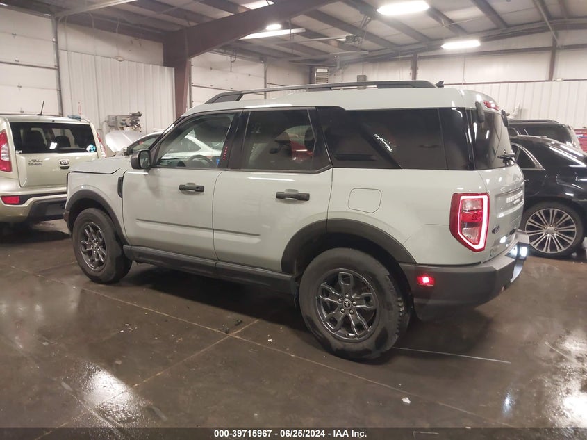 2021 Ford Bronco Sport Big Bend VIN: 3FMCR9B67MRA78611 Lot: 39715967