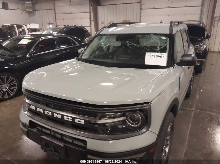 2021 Ford Bronco Sport Big Bend VIN: 3FMCR9B67MRA78611 Lot: 39715967