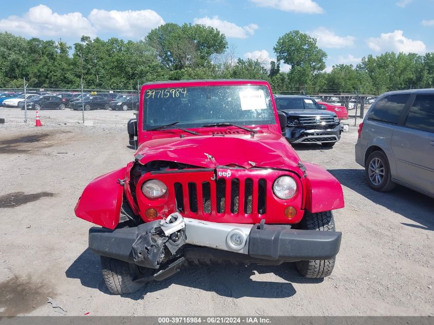 2011 Jeep Wrangler Unlimited Sahara VIN: 1J4BA5H12BL502892 Lot: 39715984