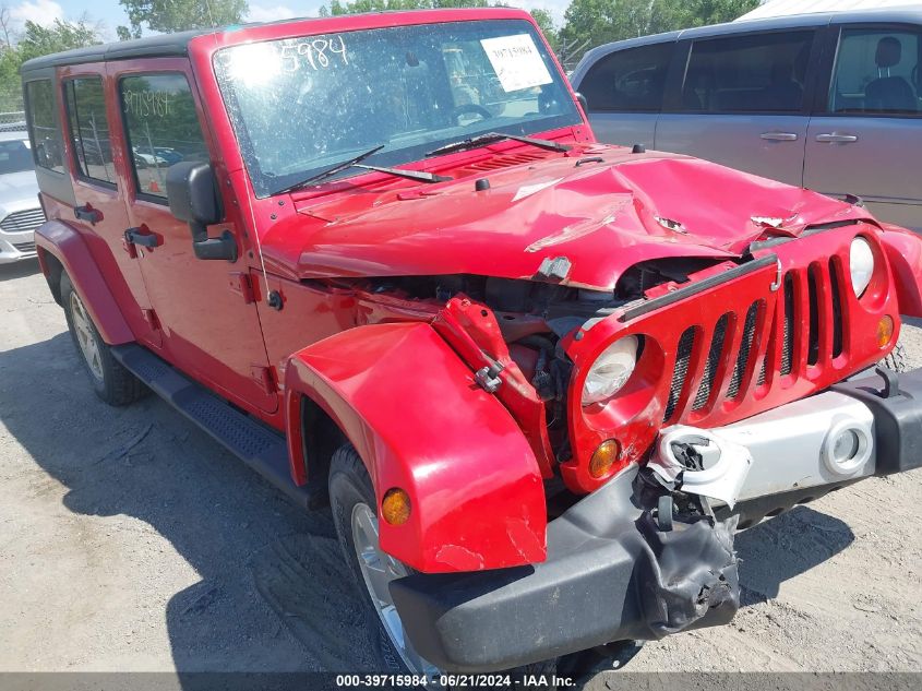 2011 Jeep Wrangler Unlimited Sahara VIN: 1J4BA5H12BL502892 Lot: 39715984