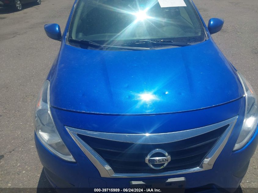 2015 Nissan Versa 1.6 S/1.6 S+/1.6 Sl/1.6 Sv VIN: 3N1CN7AP9FL854468 Lot: 39715989