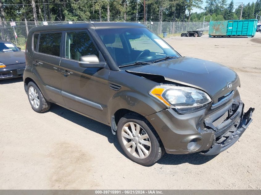 2013 Kia Soul + VIN: KNDJT2A62D7534379 Lot: 39715991