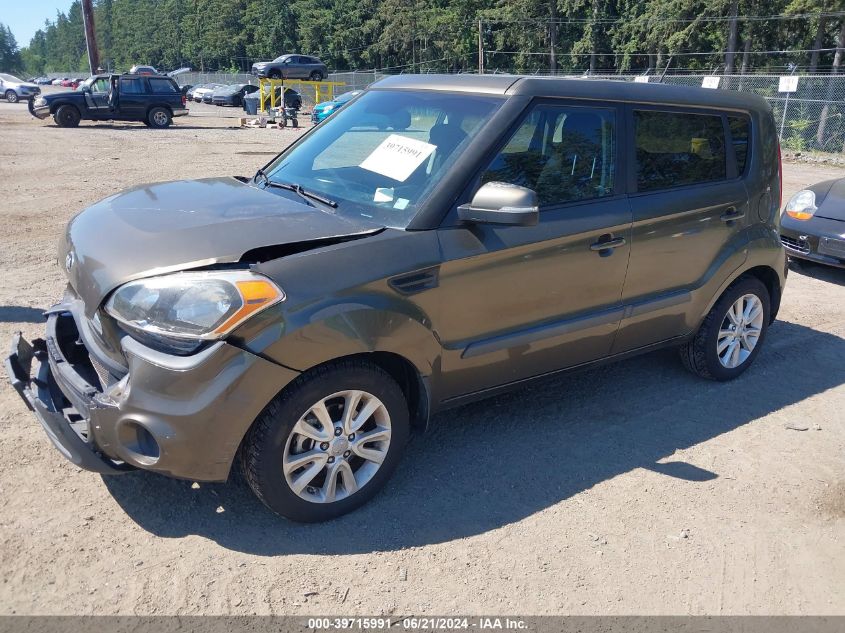 2013 Kia Soul + VIN: KNDJT2A62D7534379 Lot: 39715991