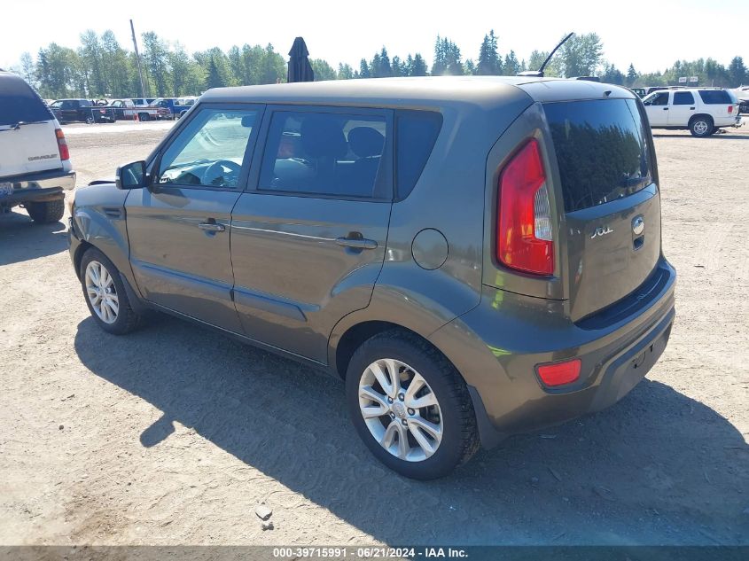 2013 Kia Soul + VIN: KNDJT2A62D7534379 Lot: 39715991