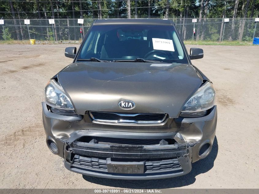 2013 Kia Soul + VIN: KNDJT2A62D7534379 Lot: 39715991