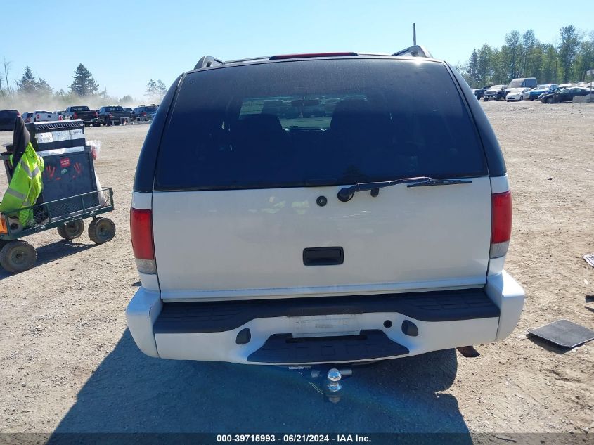 2000 Chevrolet Blazer Ls VIN: 1GNDT13W5Y2110368 Lot: 39715993