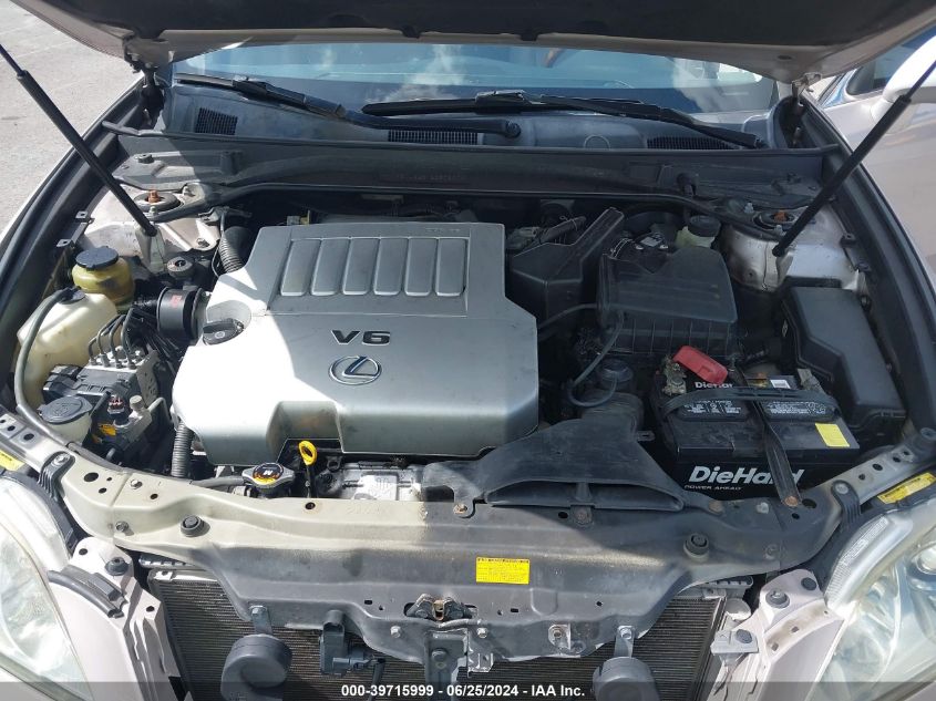 2007 Lexus Es 350 VIN: JTHBJ46G872090500 Lot: 39715999