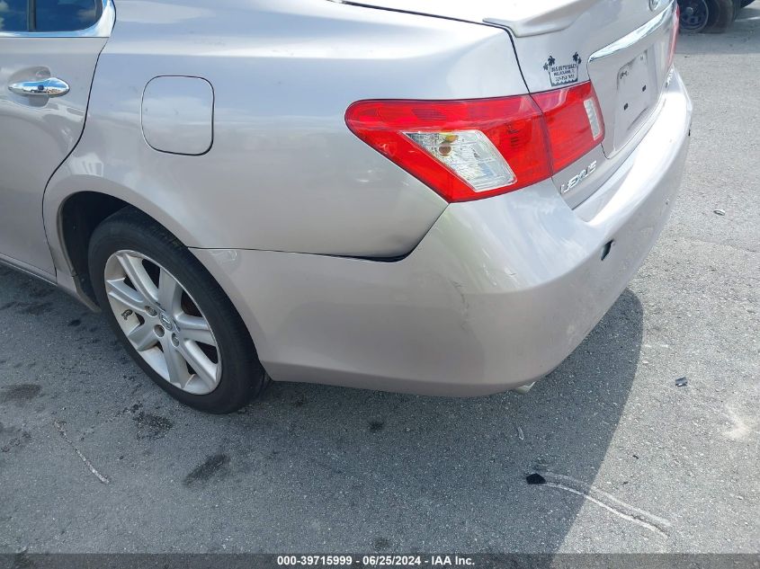 2007 Lexus Es 350 VIN: JTHBJ46G872090500 Lot: 39715999