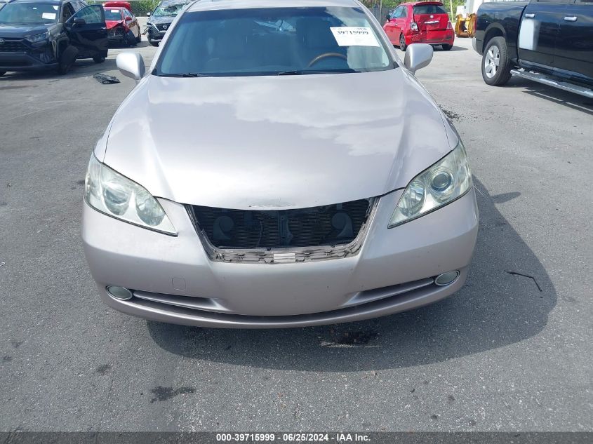 2007 Lexus Es 350 VIN: JTHBJ46G872090500 Lot: 39715999