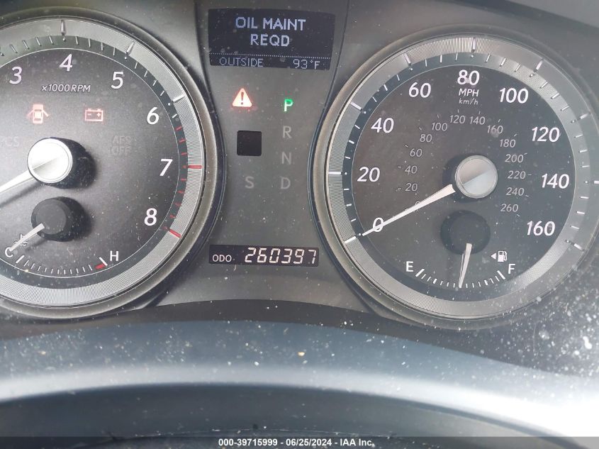 2007 Lexus Es 350 VIN: JTHBJ46G872090500 Lot: 39715999