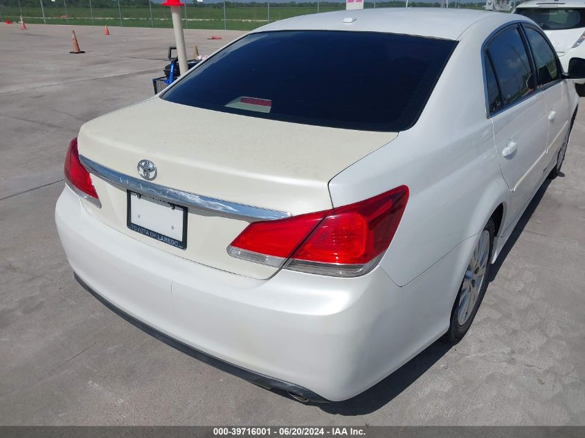 2011 Toyota Avalon VIN: 4T1BK3DB9BU408133 Lot: 39716001