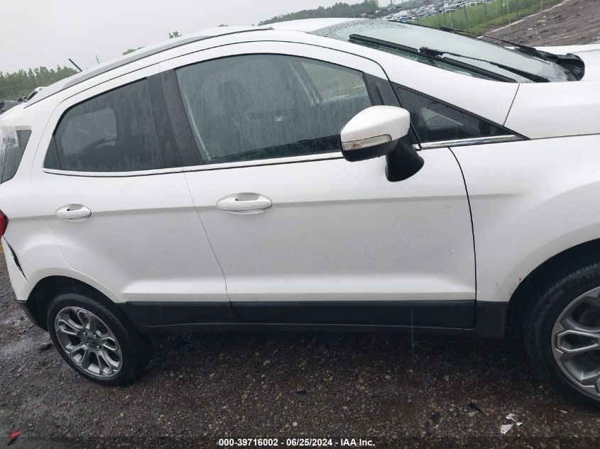 2018 Ford Ecosport Titanium VIN: MAJ6P1WL9JC158436 Lot: 39716002