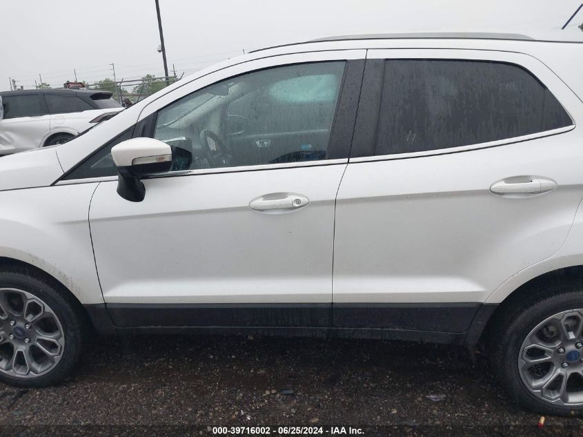 2018 Ford Ecosport Titanium VIN: MAJ6P1WL9JC158436 Lot: 39716002