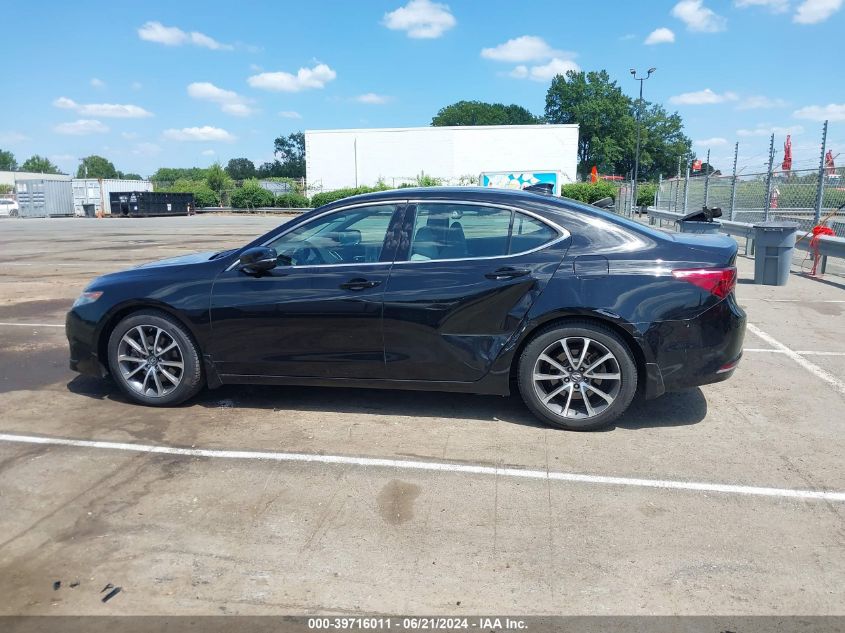 19UUB2F77FA006605 2015 Acura Tlx V6 Advance