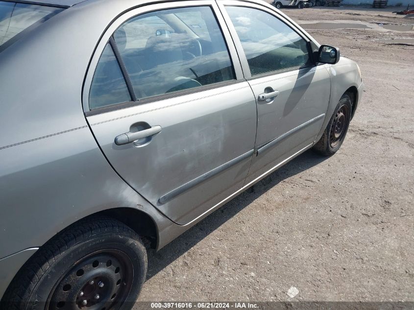 2003 Toyota Corolla Ce/Le VIN: JTDBR32EX32003960 Lot: 39716016