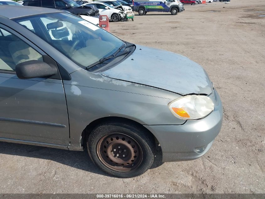 2003 Toyota Corolla Ce/Le VIN: JTDBR32EX32003960 Lot: 39716016