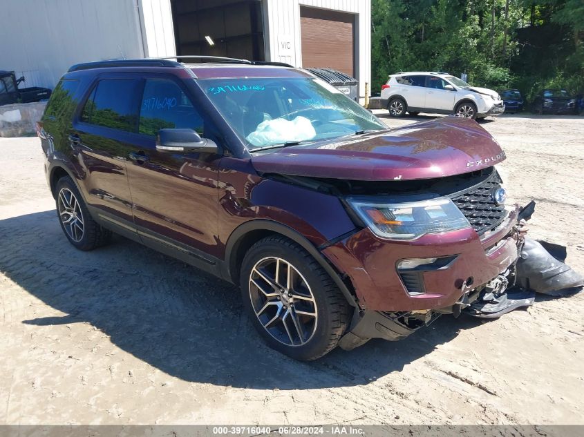 VIN 1FM5K8GT6KGB50585 2019 FORD EXPLORER no.1