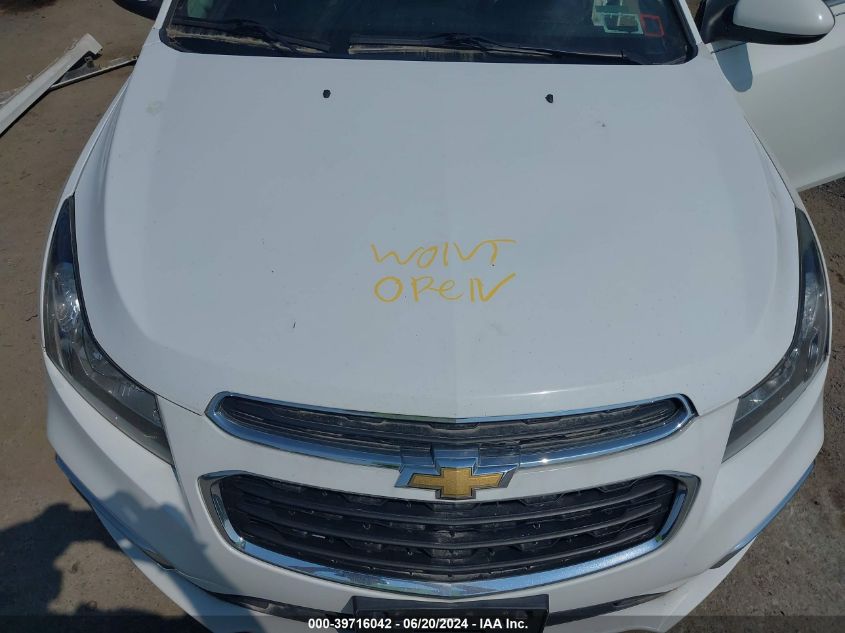 2016 Chevrolet Cruze Limited 2Lt Auto VIN: 1G1PF5SB3G7114108 Lot: 39716042