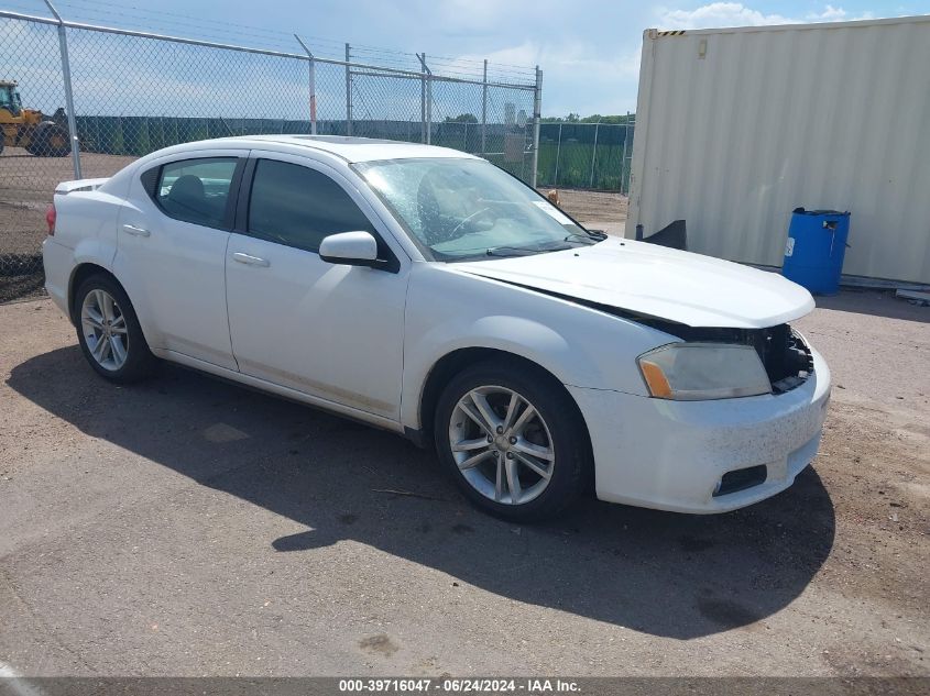 1C3CDZEG1CN123359 2012 Dodge Avenger Sxt Plus