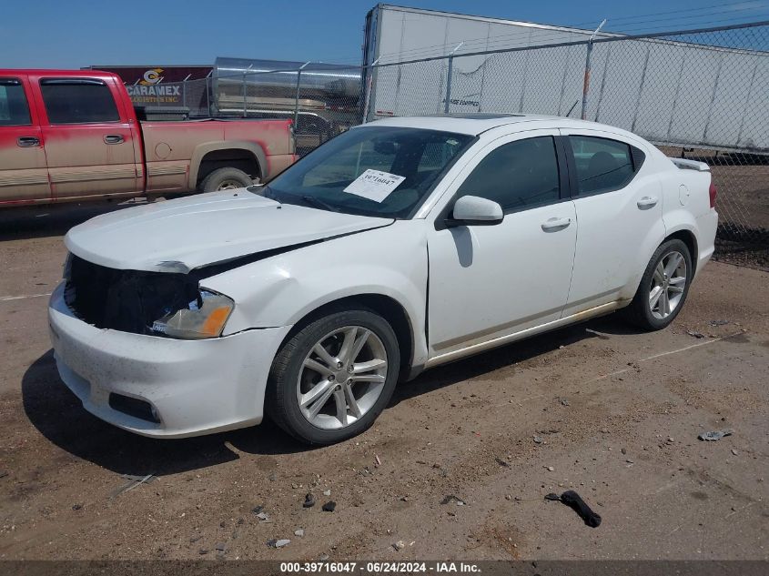 1C3CDZEG1CN123359 2012 Dodge Avenger Sxt Plus