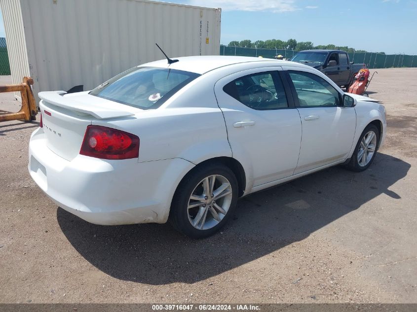 1C3CDZEG1CN123359 2012 Dodge Avenger Sxt Plus