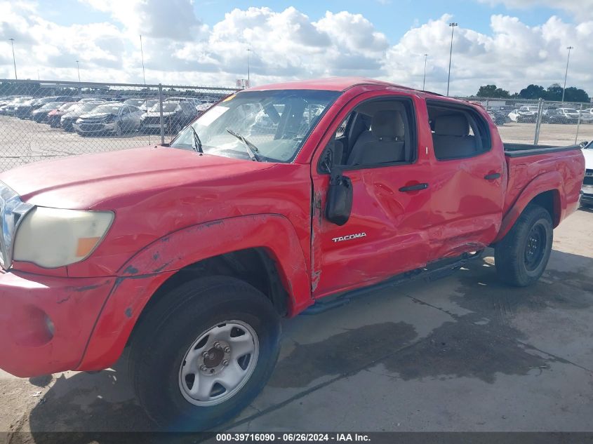 2008 Toyota Tacoma Prerunner V6 VIN: 3TMJU62N88M050948 Lot: 39716090