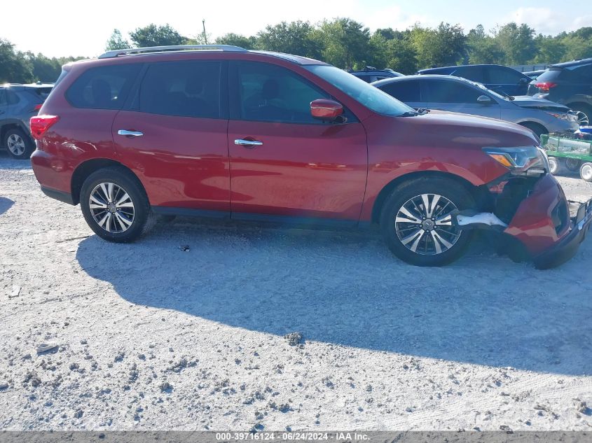 2019 Nissan Pathfinder Sv VIN: 5N1DR2MN2KC595228 Lot: 39716124