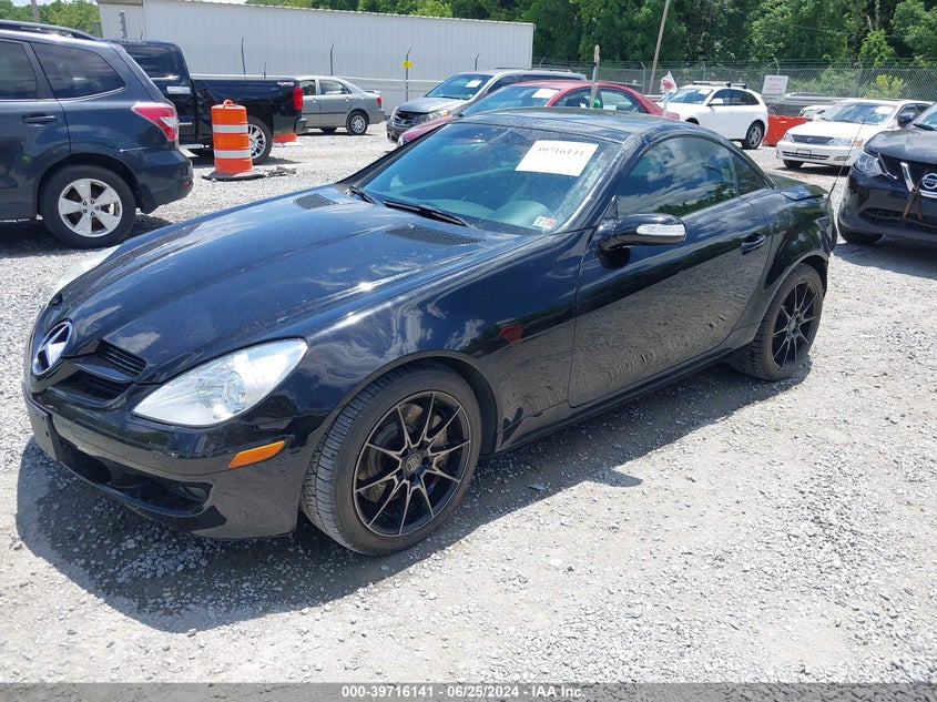 2007 Mercedes-Benz Slk 350 VIN: WDBWK56F67F165912 Lot: 39716141