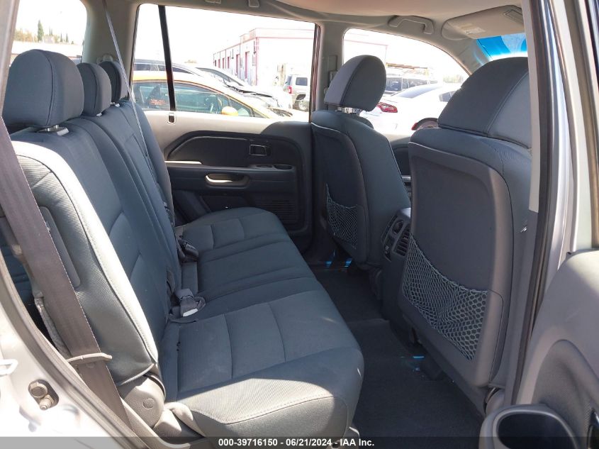 2006 Honda Pilot Lx VIN: 5FNYF28166B051474 Lot: 39716150