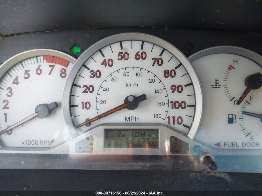 2005 Toyota Corolla S VIN: 1NXBR30E55Z425804 Lot: 39716158