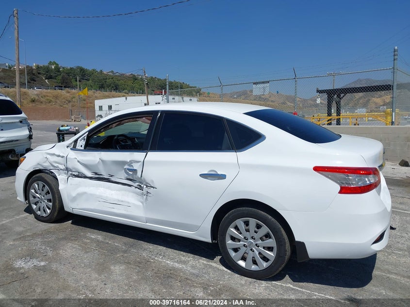 2017 Nissan Sentra S VIN: 3N1AB7AP4HY350965 Lot: 39716164