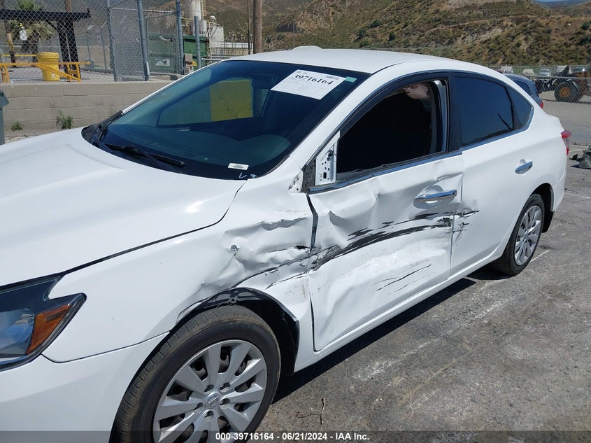 2017 Nissan Sentra S VIN: 3N1AB7AP4HY350965 Lot: 39716164