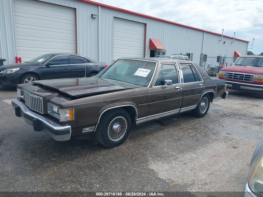 1986 Mercury Grand Marquis VIN: 2MEBP95F3GX703866 Lot: 39716168