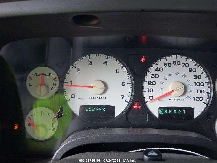 2005 Dodge Ram 1500 Slt/Laramie VIN: 1D7HU18D15S216784 Lot: 39716169