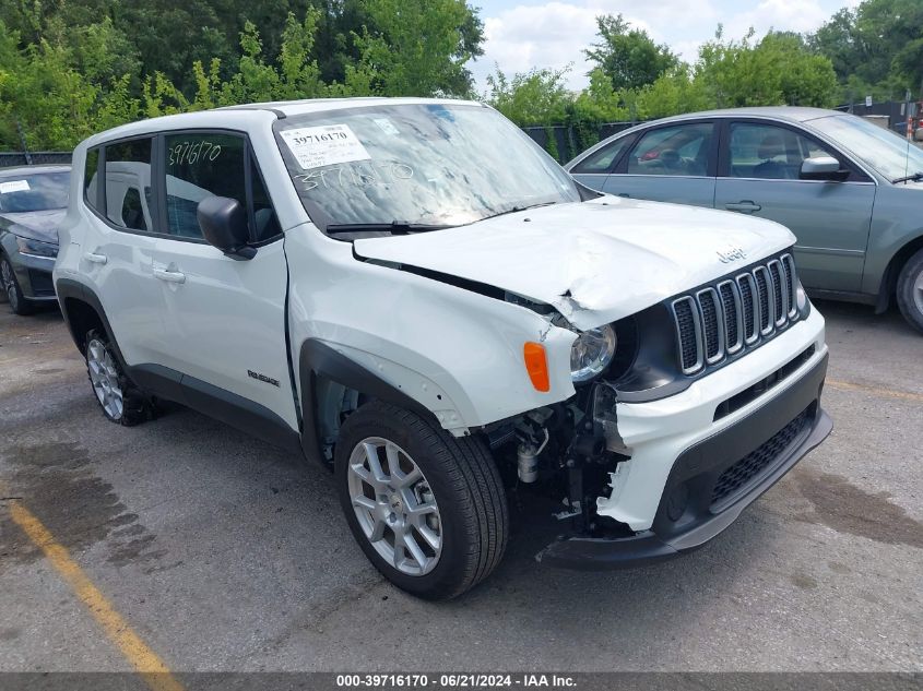 2023 Jeep Renegade Latitude 4X4 VIN: ZACNJDB16PPP62685 Lot: 39716170