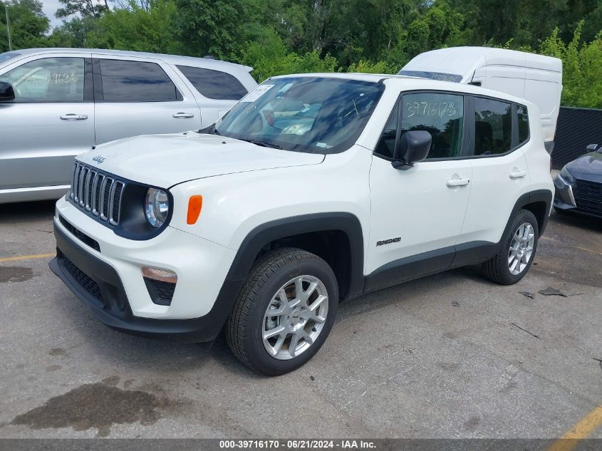 2023 Jeep Renegade Latitude 4X4 VIN: ZACNJDB16PPP62685 Lot: 39716170