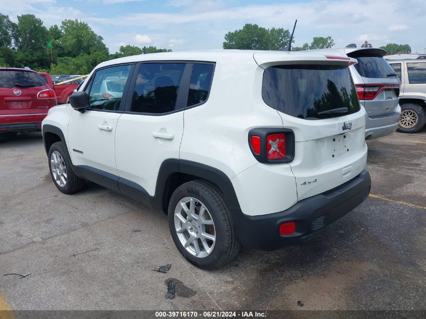 2023 Jeep Renegade Latitude 4X4 VIN: ZACNJDB16PPP62685 Lot: 39716170