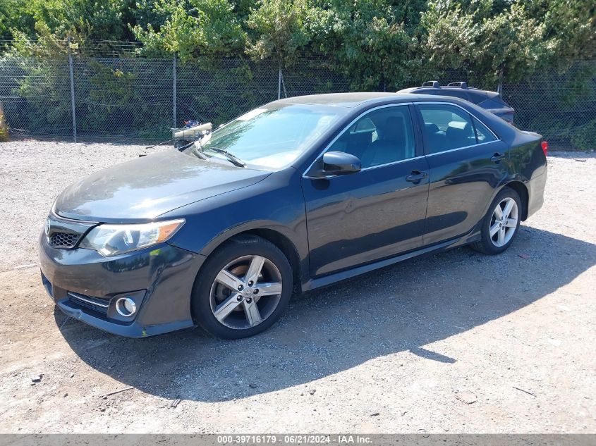 2012 Toyota Camry Se VIN: 4T1BF1FK7CU036508 Lot: 39716179