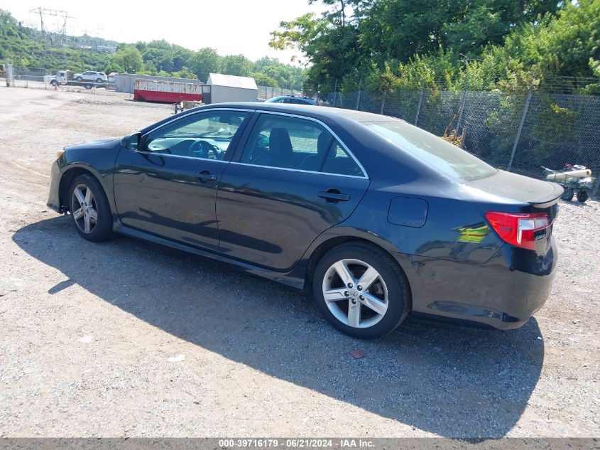 2012 Toyota Camry Se VIN: 4T1BF1FK7CU036508 Lot: 39716179