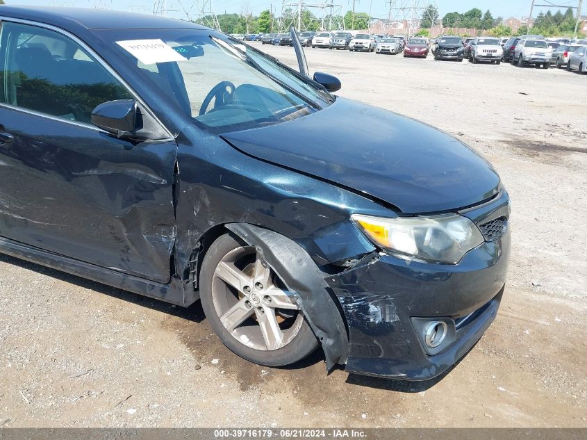 2012 Toyota Camry Se VIN: 4T1BF1FK7CU036508 Lot: 39716179