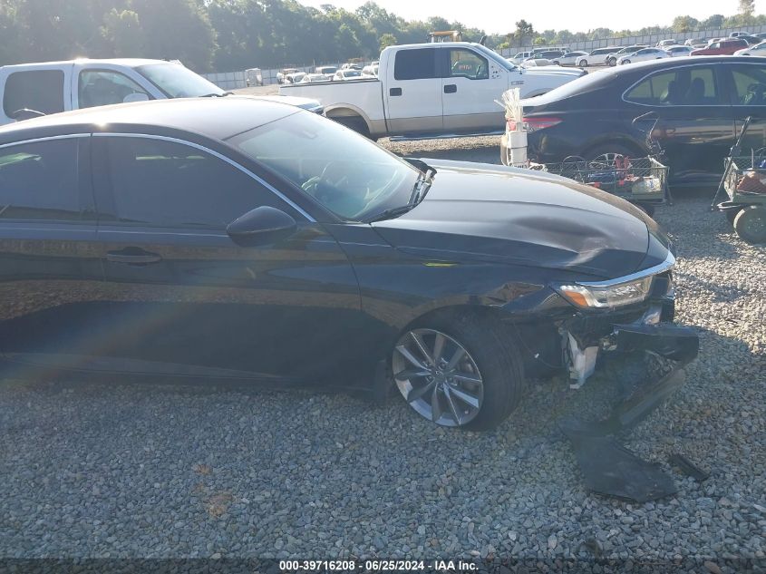 2021 Honda Accord Lx VIN: 1HGCV1F11MA113445 Lot: 39716208
