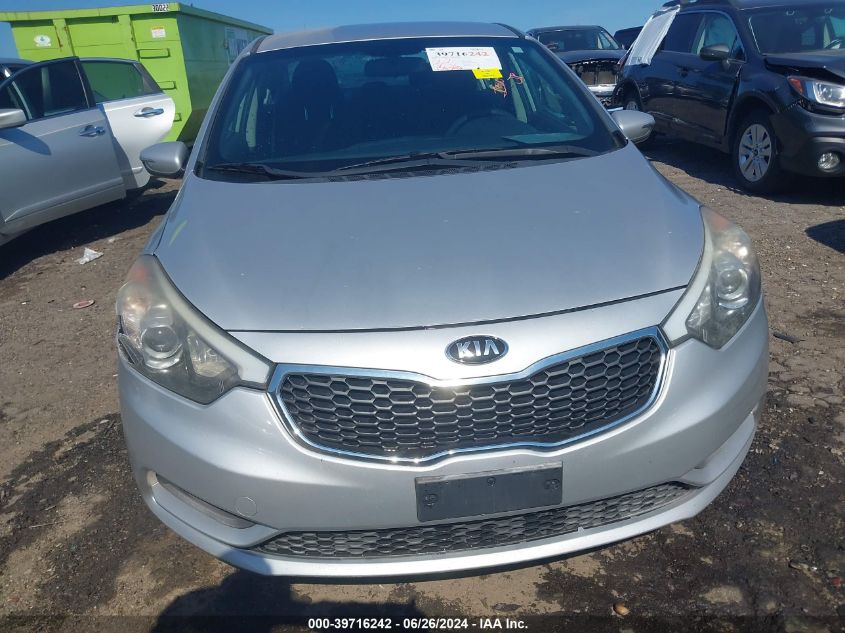 2015 Kia Forte Lx VIN: KNAFX4A61F5429527 Lot: 39716242