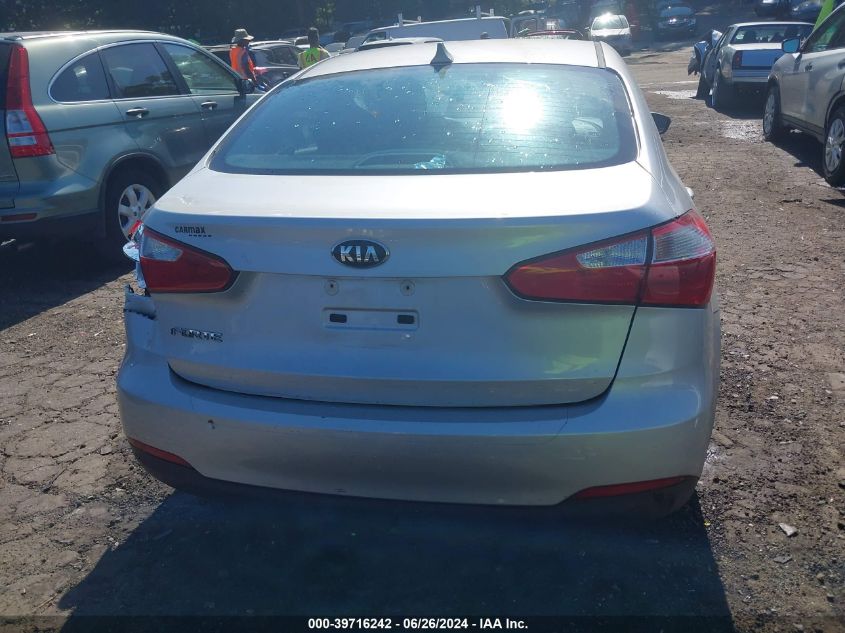 2015 Kia Forte Lx VIN: KNAFX4A61F5429527 Lot: 39716242